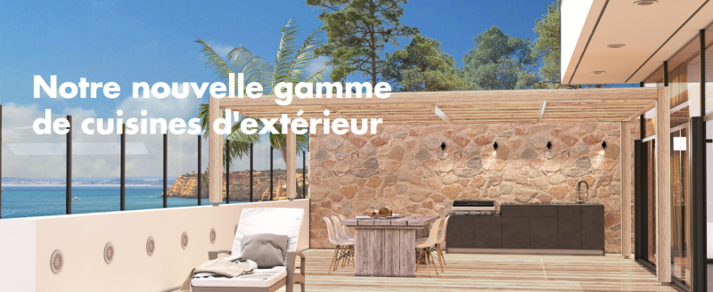 Cuisine d'extérieur modulable sur mesure