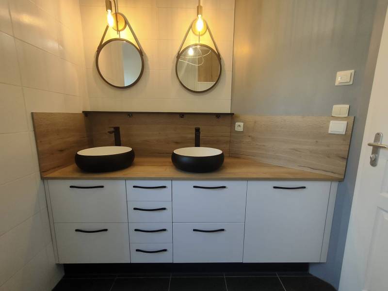 Réalisation d'une salle de bains à Podensac