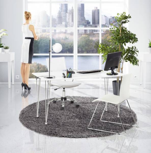 Chaises design blanche