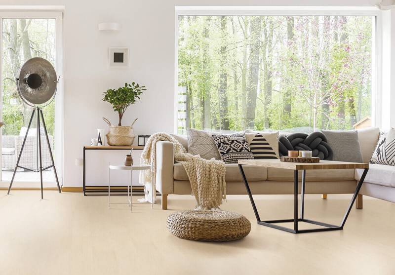 Parquet liège dans les pièces sèches