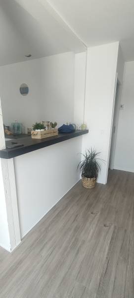 Après : moellons déposés et mur rénové à Cestas