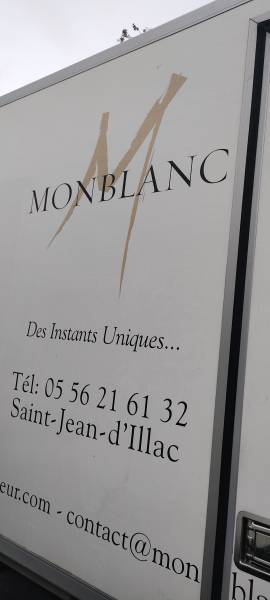 Traiteur MONBLANC dans cuisine AQUIRENO à Landiras