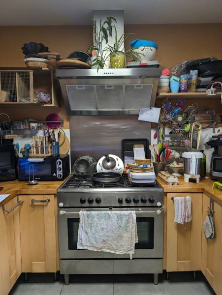 Avant/Après modification d'une cuisine par cuisiniste sur mesure en Sud Gironde