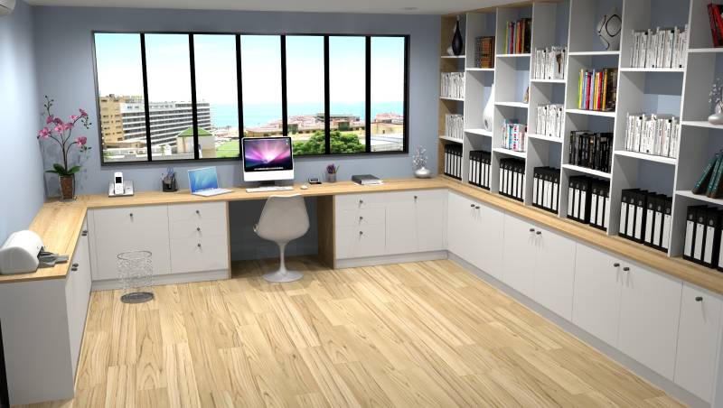 Création espace de rangement sur mesure à Léognan