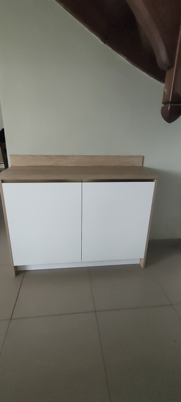 Cuisine avec console deux portes