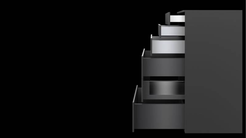Tiroirs de meubles de cuisine différentes tailles La brède en gironde